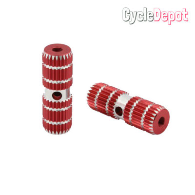 red bike pegs